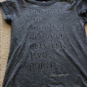 HARLEY DAVIDSON GRAPHIC T SHIRT